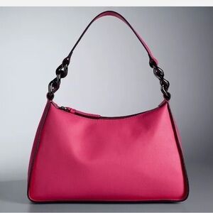 🩷🩷NWT-SIMPLY VERA, VERA WANG FLORIDA PINK STAR CHAIN SHOULDER BAG🩷🩷